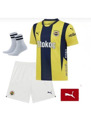 Fênêrbâhçê-Isimsiz New Sezon 25/26 Parçalı Çoçuk 4.lü Set Futbol Forması Vs Spor Atlet
