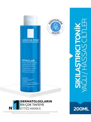 La Roche-Posay La Roche Posay Effaclar Sıkılaştırıci Tonik 200 ml