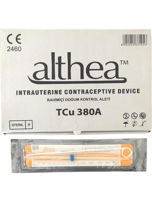 Althea -  Içi Doğum Kontrol T Spiral - Ref: Tcu 380 - 25 Adet