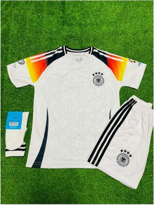 Alaturka Mix Almanya Euro 2024 Iç Saha Isimsiz Çocuk Forması 4'lü Set