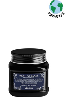 Heart Of Glass Rich Conditioner Sarı Saçlara Özel Bakım Kremi 250 ml