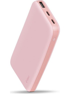 Chargeup 10.000MAH Toz Pembe Taşınabilir Şarj Aleti Powerbank