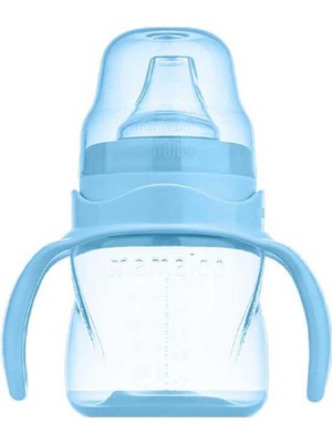 Powder Blue Mavi Anti-Kolik Kulplu Eğitici Alıştırma Bardağı 160 ml