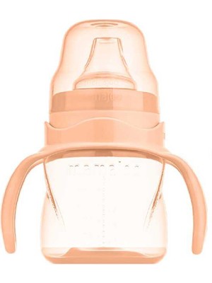 Powder Blush Turuncu Anti-Kolik Kulplu Eğitici Alıştırma Bardağı 160 ml