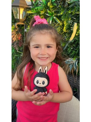 Labubu Figür, Labubu Figürü, Sevimli Canavar Ayakta Duran Labubu 13CM 1 Adet