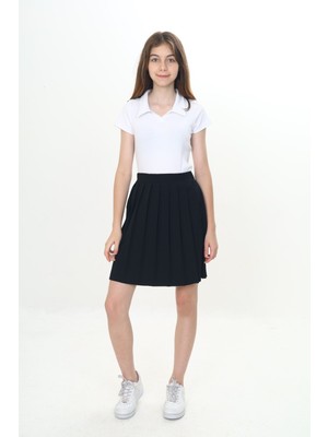 Toontoy Kız Çocuk Piliseli Okul Etek