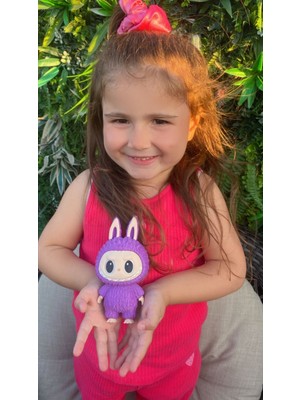 Labubu Figür, Labubu Figürü, Sevimli Canavar Ayakta Duran Labubu 13CM 1 Adet