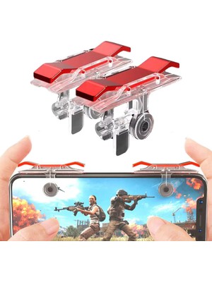 Cep Telefonu Oyun Düğmesi L1 R1 Düğme Duyarlı Pubg Düğme Kolu Oyun Klavye Kolu Oyun Tetik