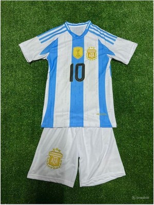 Arjantin Lionel Messi 2024 America's Cup Özel Çocuk Forması