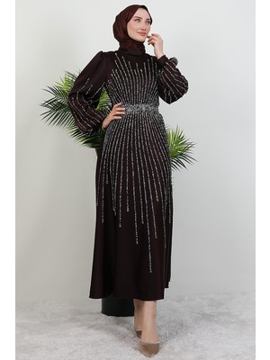 Giza Store Madame Giyza Abiye Acı Kahve