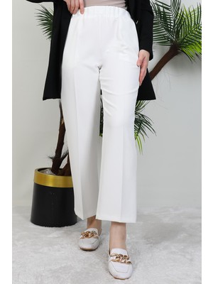 Giza Store Klasik Pantolon Beyaz