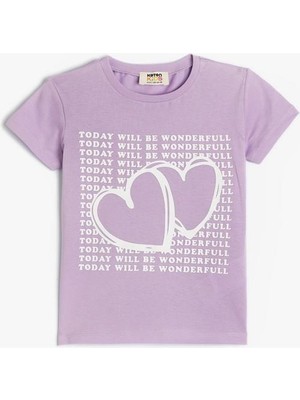 Koton Kalpli Tişört Kısa Kollu Bisiklet Yaka Pamuklu