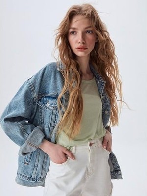 LTB Kadın Kısa Kollu T-shırt