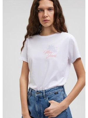 BEACH BASKILI TİŞÖRT