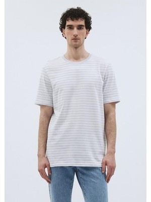 Mavi Çizgili Mavi Premium Basic TIŞÖRT0612034-70794