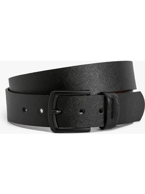 Koton Deri Görünümlü Kemer Metal Toka Detaylı