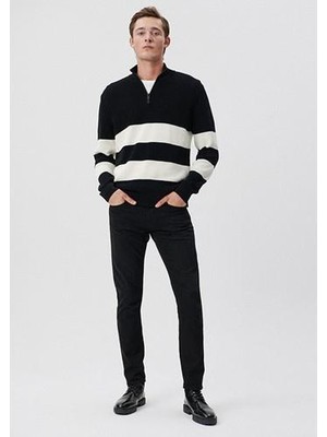 Mavi Erkek Jake Siyah Mavi Black Jean Pantolon 0042221320 Normal Kesim Dar Paça Kot