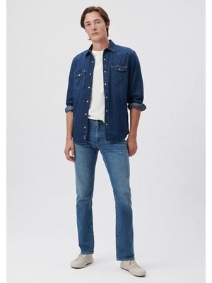 Mavi Erkek Martin Açık Puslu Mavi Black Jean Pantolon 0037882874