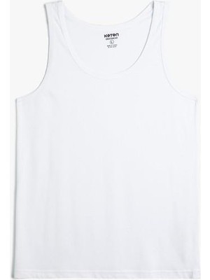 Koton Basic Atlet U Yaka Kolsuz Pamuklu