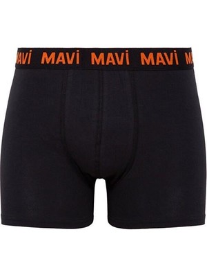 Mavi Siyah Basic Boxer 0911079-35022