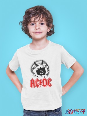 Bumeta Rock N Horns Addc Rock Müzik Grup Çocuk Tişört T-Shirt