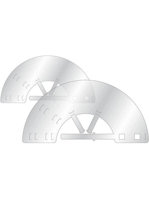 Lummed - Yakalık Şeffaf - 12.5 cm - 10 Adet