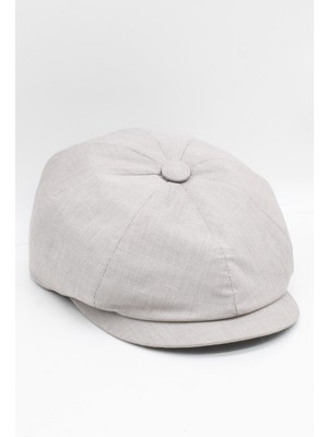 Külah Erkek Pamuklu Bej Yazlık Spor Kasket