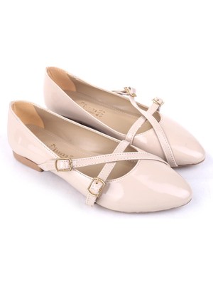 Papuç Sepeti 4710 Rahat Taban Kadın Babet Ayakkabı