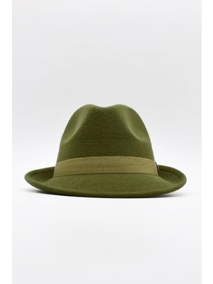 Erkek Yeşil Fötr Şapka