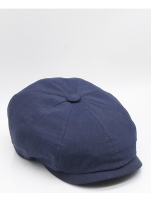 Külah Erkek Pamuklu Lacivert Yazlık Spor Kasket
