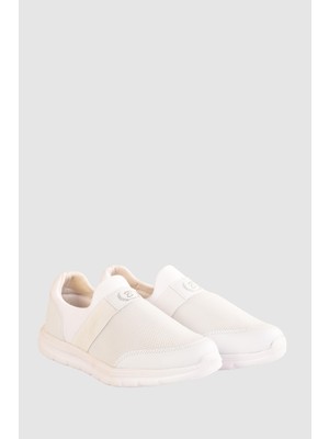 Full Ortopedik Taban Yazlık Unisex Spor Ayakkabı Bağcıksız Spor Blacksea