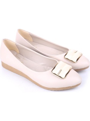 Papuç Sepeti YS6074 Kadın Rahat Taban Günlük Babet Ayakkabı