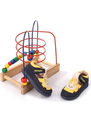 Papuç Sepeti - Şrbb 4808 Erkek Bebek Ortopedik Ilk Adım Ayakkabısı