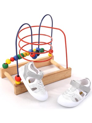 Papuç Sepeti - Arzn 4827 Kız Bebek Ortopedik Ilk Adım Ayakkabısı