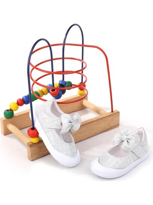 Papuç Sepeti - Arzn 4826 Kız Bebek Ortopedik Ilk Adım Ayakkabısı