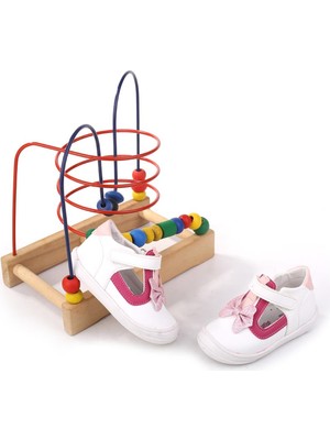 Papuç Sepeti - Şrbb 4796 Kız Bebek Ortopedik Ilk Adım Ayakkabısı