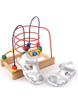 Papuç Sepeti - Arzn 4835 Kız Bebek Ortopedik Rahat Taban Sandalet