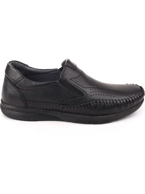 James Franco 250 Erkek Hakiki Deri Bağcıksız Ortopedik Günlük Ayakkabı