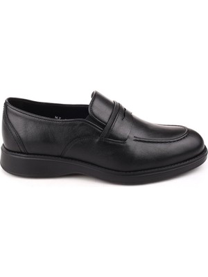 Libero H 1005 Erkek Hakiki Deri Eva Taban Bağcıksız Günlük Ayakkabı