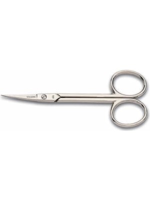 Rıza M-163 Nakış Makası No: 4 Inç / 10,16 cm - Nikel Kaplama