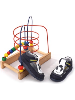 Papuç Sepeti - Şrbb 4808 Erkek Bebek Ortopedik Ilk Adım Ayakkabısı