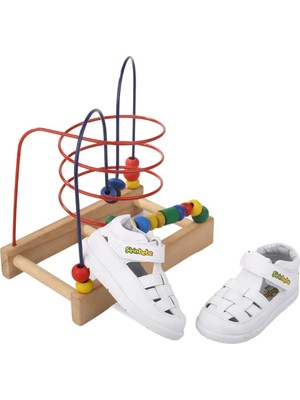 Papuç Sepeti - Şrbb 4807 Erkek Bebek Ortopedik Ilk Adım Ayakkabısı