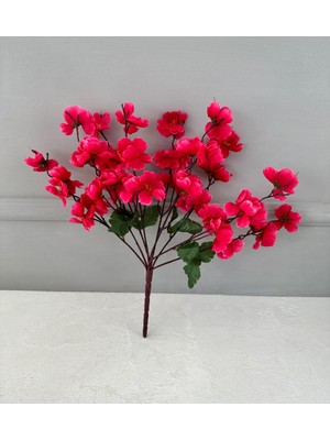 Yapay Bahar Buketi Koyu Pembe