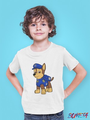 Bumeta Cesur Paw Chase Paw Patrol Çocuk Tişört T-Shirt
