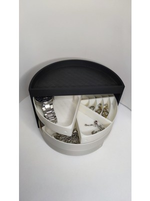 4 Katlı Takı, Makyaj ve Kozmetik Organizer Masa Düzenleyici