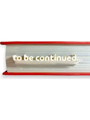 To Be Continued Kitap Ayracı 2'li Paket