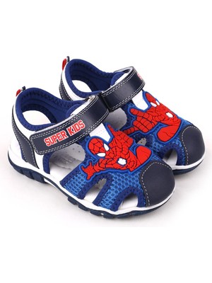 Papuç Sepeti Bircan Erkek Çocuk Örümcek Adam Ortopedik Sandalet