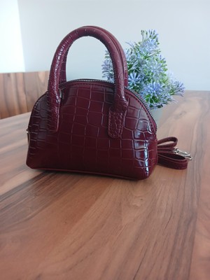 Wolını Rugan Mini Boy El ve Çapraz Askılı