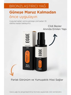 Egge Bronzlaştırıcı Yağ