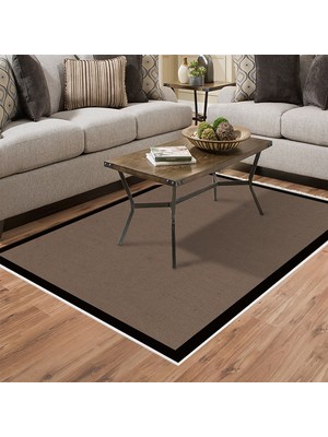 Alanur Home Kaymaz Taban Djt Banyo Mutfak Salon Halı  Trend Dokuma Desen E5001